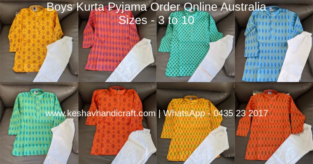 Boys Kurta Pyjama Order Online Australia