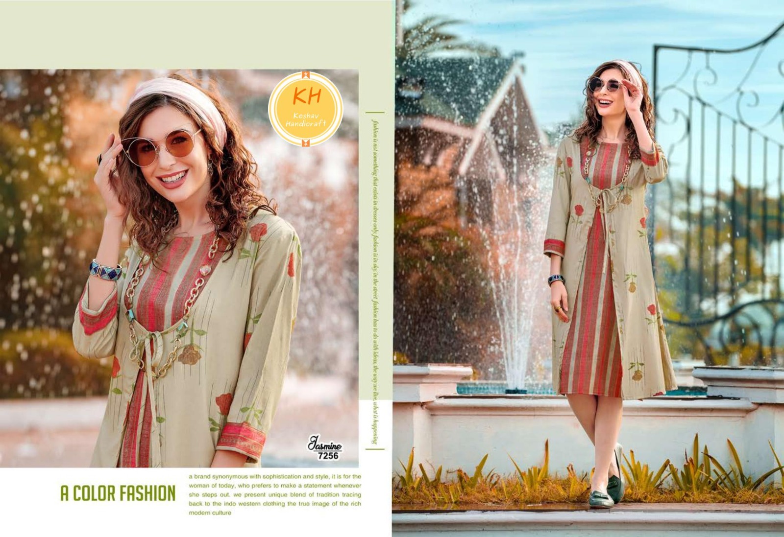 Buy Rayon Kurti with Shrug Onliine - Australia
