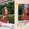 buy cotton flare kurta with pocket online in Australia - Size 46 - Length 44