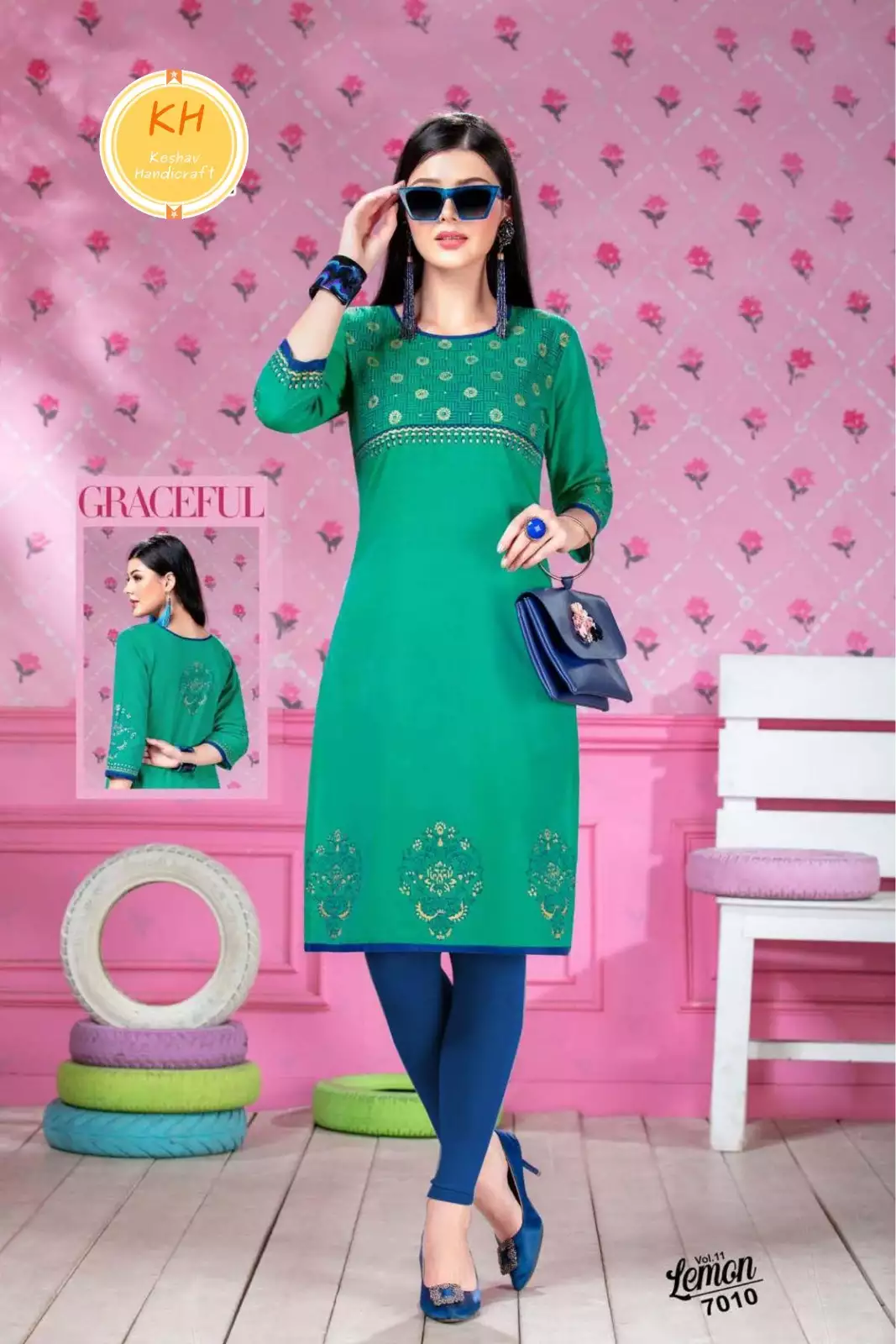 Buy Indian Cotton Kurti Online Australia