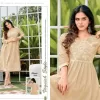 buy rayon flare kurta with work online in Australia - Size 46 - Length 46