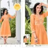 buy rayon flare kurta with work online in Australia - Size 46 - Length 46