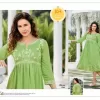 buy rayon flare kurta with work online in Australia - Size 46 - Length 46
